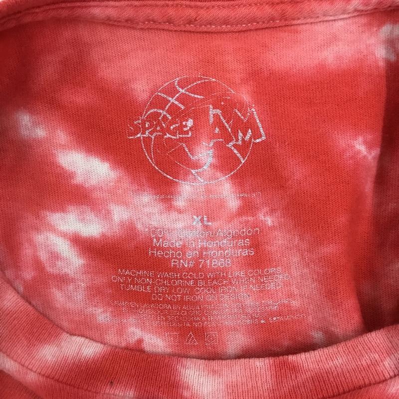 古着 USED Tシャツ 半袖 半袖カットソー プリントTシャツ クルーネックカットソー XL プリント 赤 / レッド / メンズ USED 古着 中古 10122898