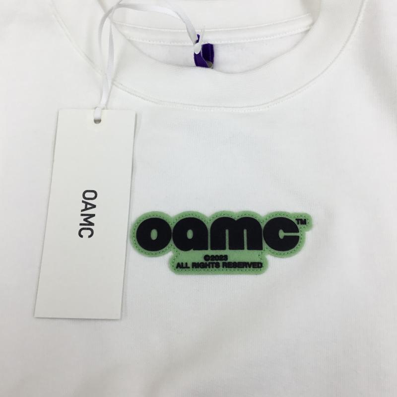 オーエーエムシー OAMC トレーナー 長袖 23A28OAJ03 M ロゴ、文字 白 / ホワイト /  メンズ USED 古着 中古 10120961
