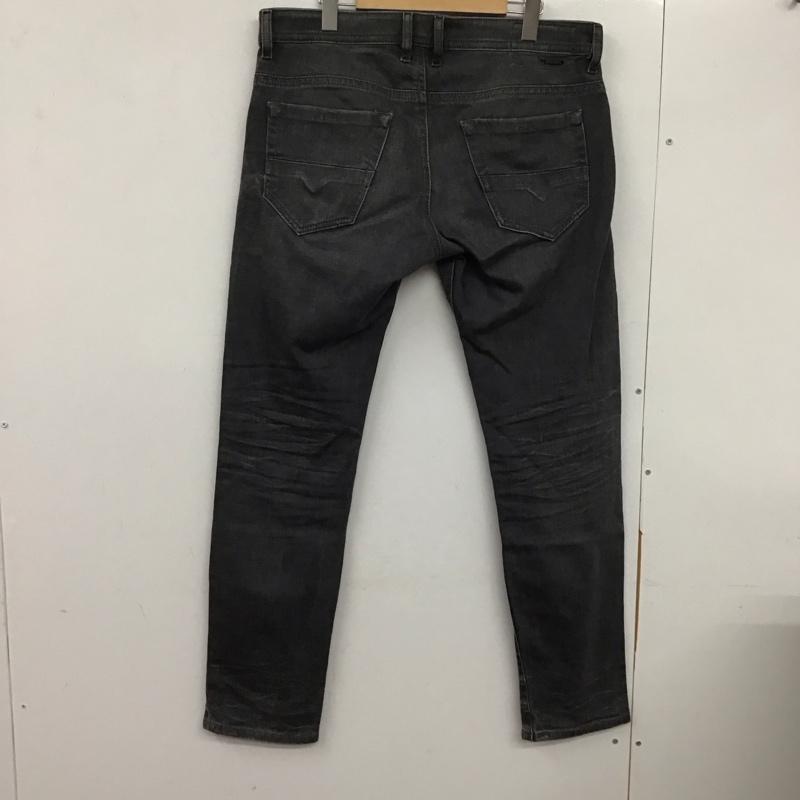 ディーゼル DIESEL パンツ デニム、ジーンズ デニムパンツ スリムパンツ カジュアルパンツ ストレッチパンツ 34 無地 灰 / グレー / メンズ USED 古着 中古 10132898