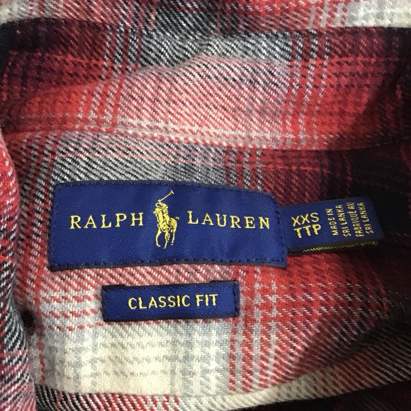ラルフローレン RALPHLAUREN シャツ、ブラウス 長袖 長袖シャツ カラーシャツ 長袖カットソー チェックシャツ XXS チェック マルチカラー / マルチカラー / レディース USED 古着 中古 10115991