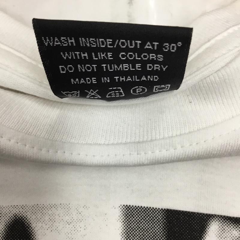 古着 USED Tシャツ 半袖 半袖カットソー プリントTシャツ クルーネックカットソー バンドTシャツ L プリント 白 / ホワイト / メンズ USED 古着 中古 10106926