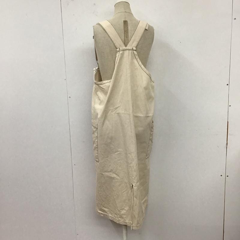 カスタネ Kastane ジャンパースカート ジャンパースカート ka18a0090040110 FREE 無地 白 / ホワイト / レディース USED 古着 中古 10121398