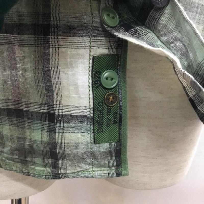 ディーゼル DIESEL シャツ、ブラウス 半袖 半袖シャツ カラーシャツ 半袖カットソー チェックシャツ S チェック マルチカラー / マルチカラー /  メンズ USED 古着 中古 10108524