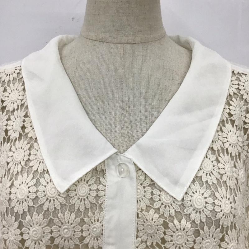 ページボーイ PAGEBOY シャツ、ブラウス 半袖 半袖シャツ カラーシャツ 半袖カットソー FREE 総柄 マルチカラー / マルチカラー / レディース USED 古着 中古 10114511