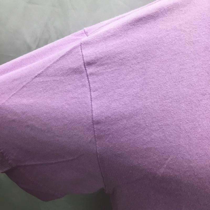 ニコアンド niko and... Tシャツ 半袖 S211TC10AD ワイド 胸ポケット L 無地 紫 / パープル / レディース USED 古着 中古 10115552