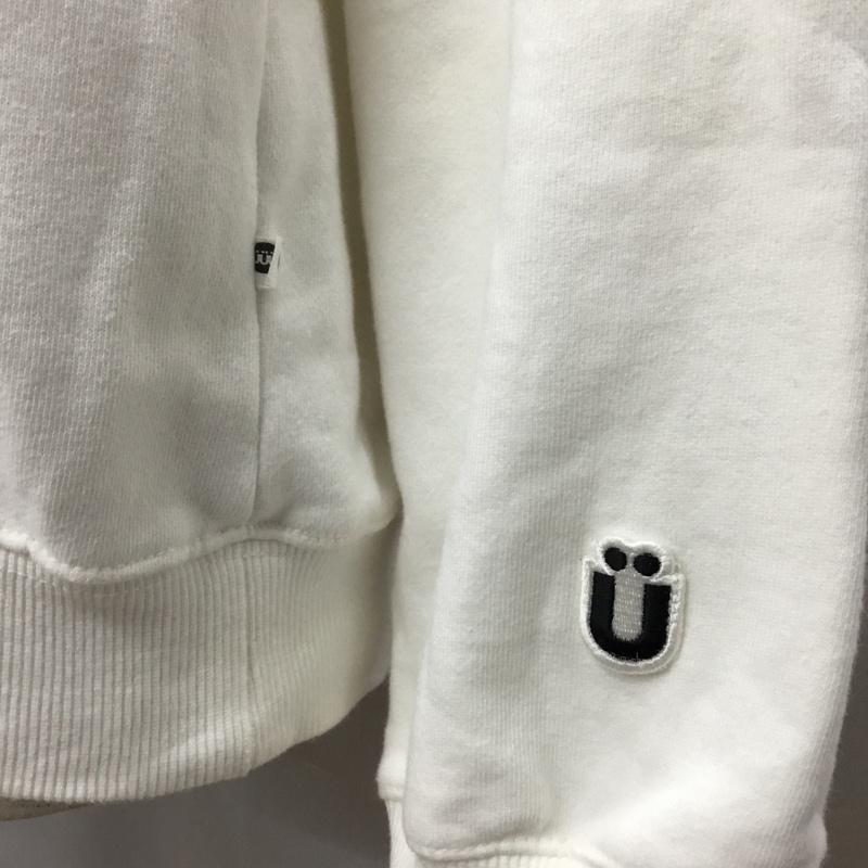 イーストクンスト ISTKUNST トレーナー 長袖 L プリント 白 / ホワイト / メンズ USED 古着 中古 10108896