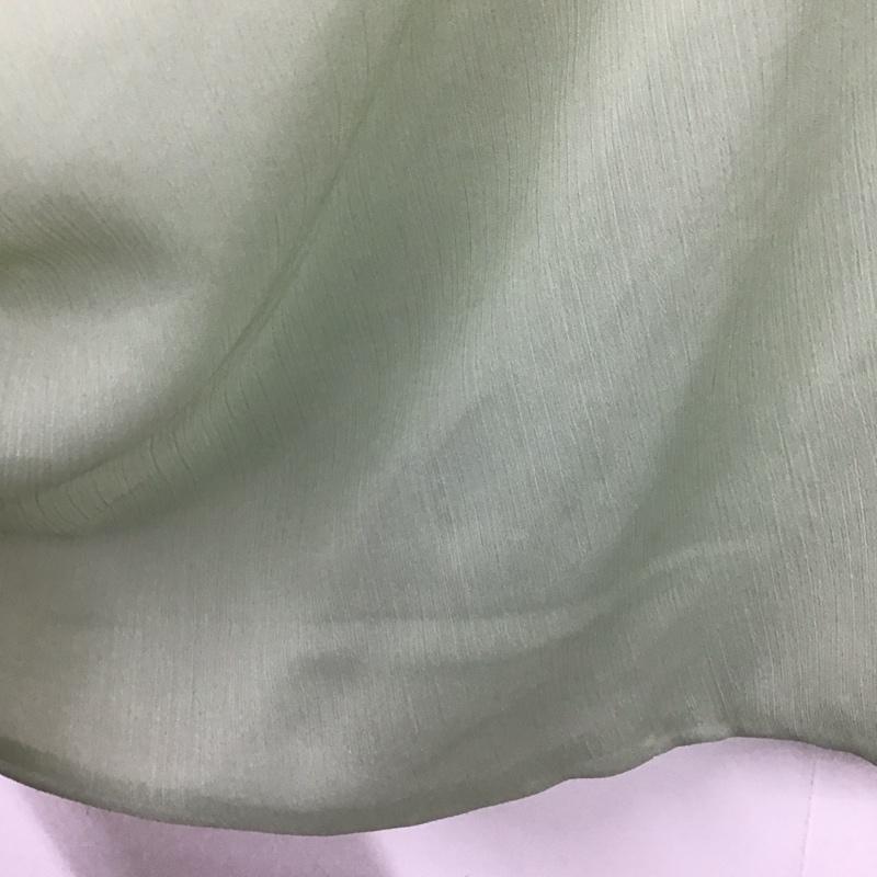 ザラ ZARA シャツ、ブラウス 長袖 XS 無地 薄緑 / ライトグリーン / レディース USED 古着 中古 10124811