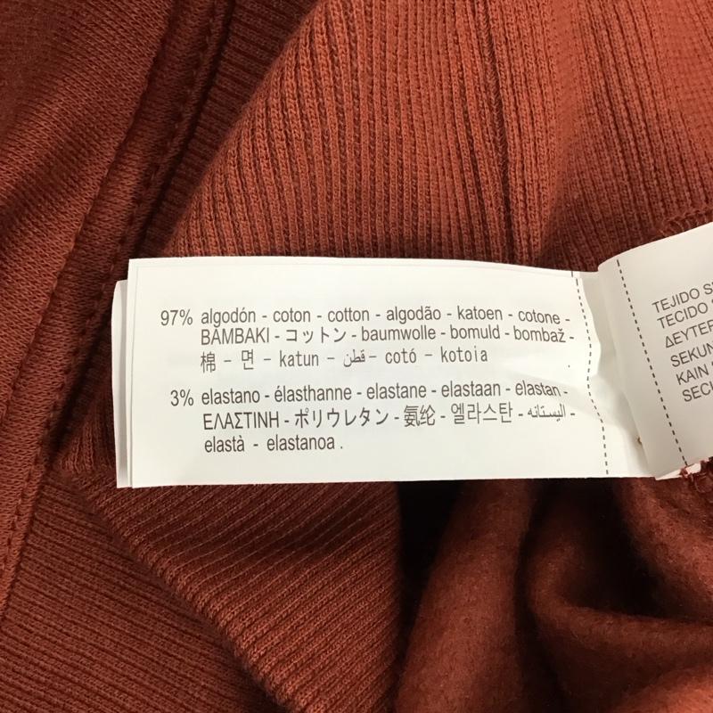 ザラ ZARA パーカー 長袖 3199 629 913 フーディー 裏起毛 XL 無地 赤 / レッド / レディース USED 古着 中古 10118451