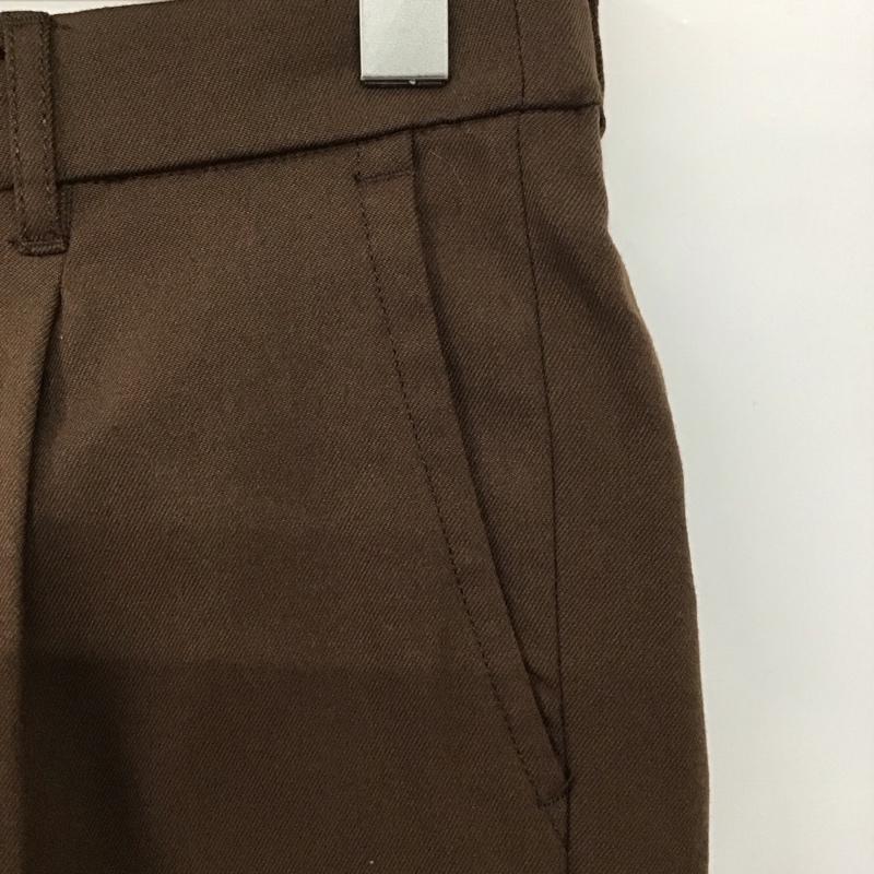 ウィム バイ リドム WYM LIDNM パンツ スラックス PT480 S 無地 茶 / ブラウン / メンズ USED 古着 中古 10128155