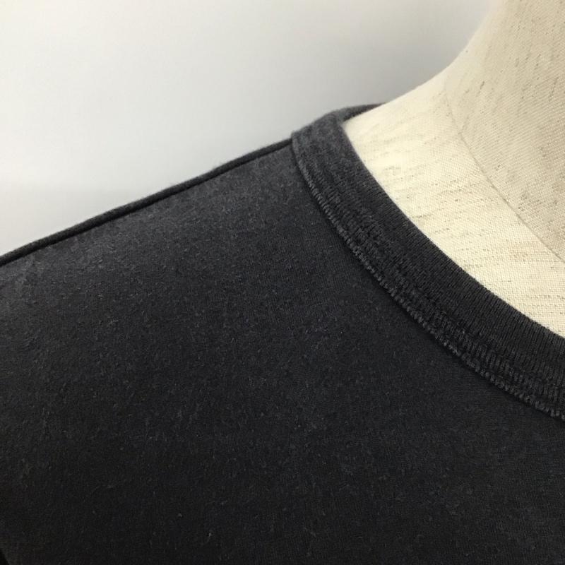 クーティー COOTIE Tシャツ 半袖 半袖カットソー プリントTシャツ クルーネックカットソー M 無地 黒 / ブラック /  メンズ USED 古着 中古 10110872