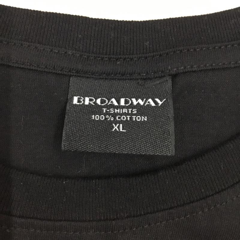 古着 USED Tシャツ 半袖 半袖カットソー プリントTシャツ クルーネックカットソー バンドTシャツ XL プリント 黒 / ブラック / メンズ USED 古着 中古 10114039