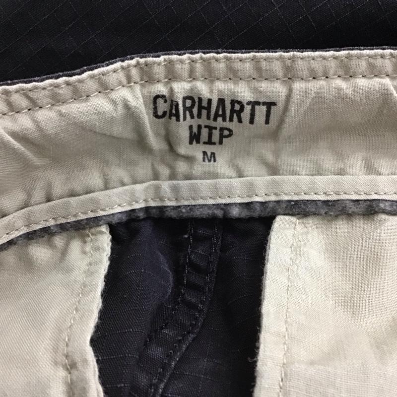 カーハート Carhartt パンツ ワークパンツ、ペインターパンツ ワークパンツ ワイドパンツ カジュアルパンツ M 無地 黒 / ブラック /  メンズ USED 古着 中古 10128653