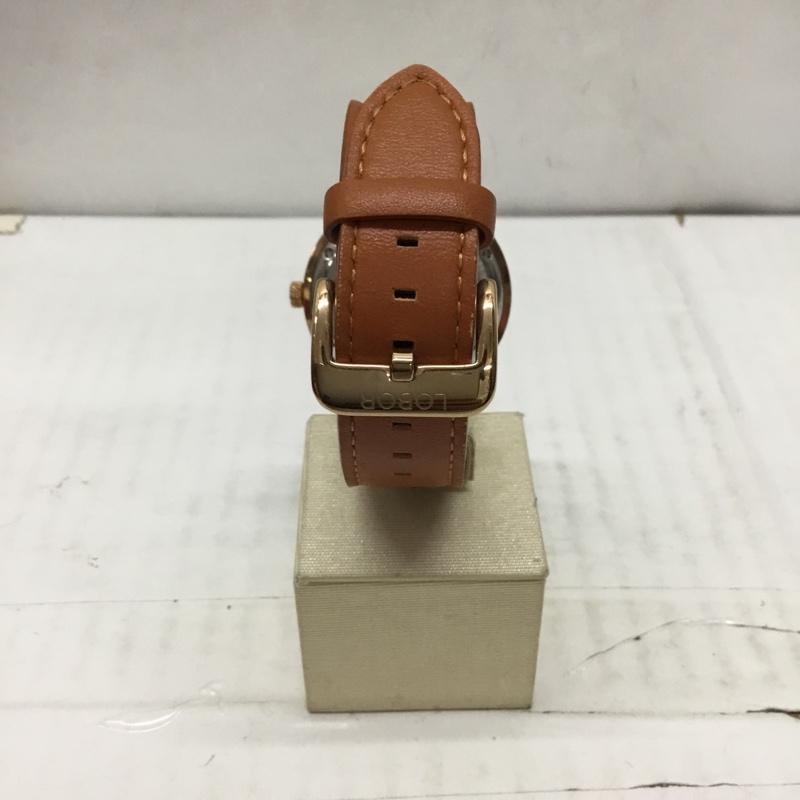ロバー LOBOR 腕時計 アナログ(自動巻き) LB0080D スケルトン 箱有 ロゴ、文字 茶 / ブラウン / メンズ USED 古着 中古 10109376