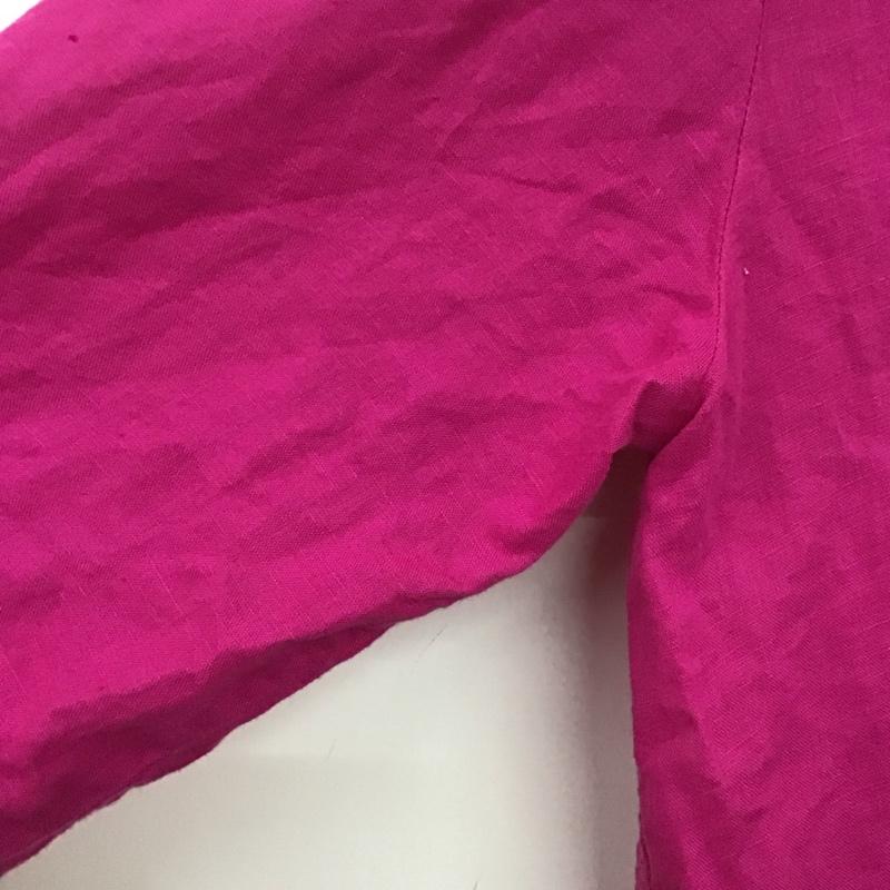 ザラ ZARA ワンピース ロングスカート L 無地 桃 / ピンク / X 紫 / パープル / レディース USED 古着 中古 10137479