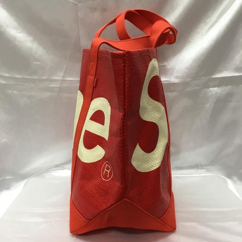シュプリーム Supreme トートバッグ トートバッグ 20SS Raffia Tote ロゴ、文字 赤 / レッド / メンズ USED 古着 中古 10110164