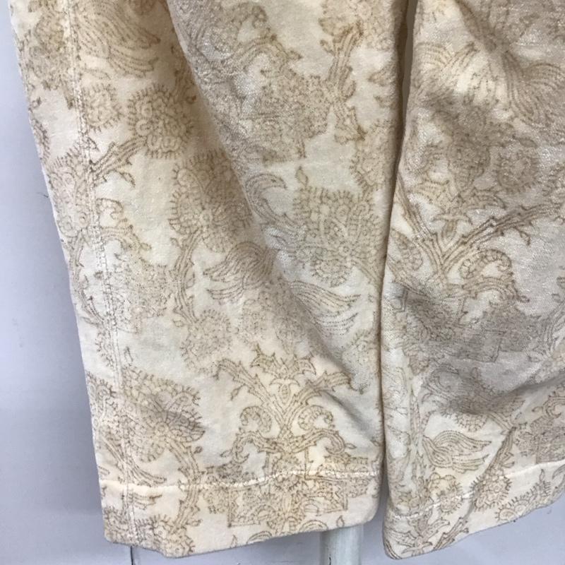 チチカカ TITICACA ボトムス ボトムス JWIBC340 テーパードパンツ ブロックプリント FREE 総柄 ベージュ / ベージュ / レディース USED 古着 中古 10109460