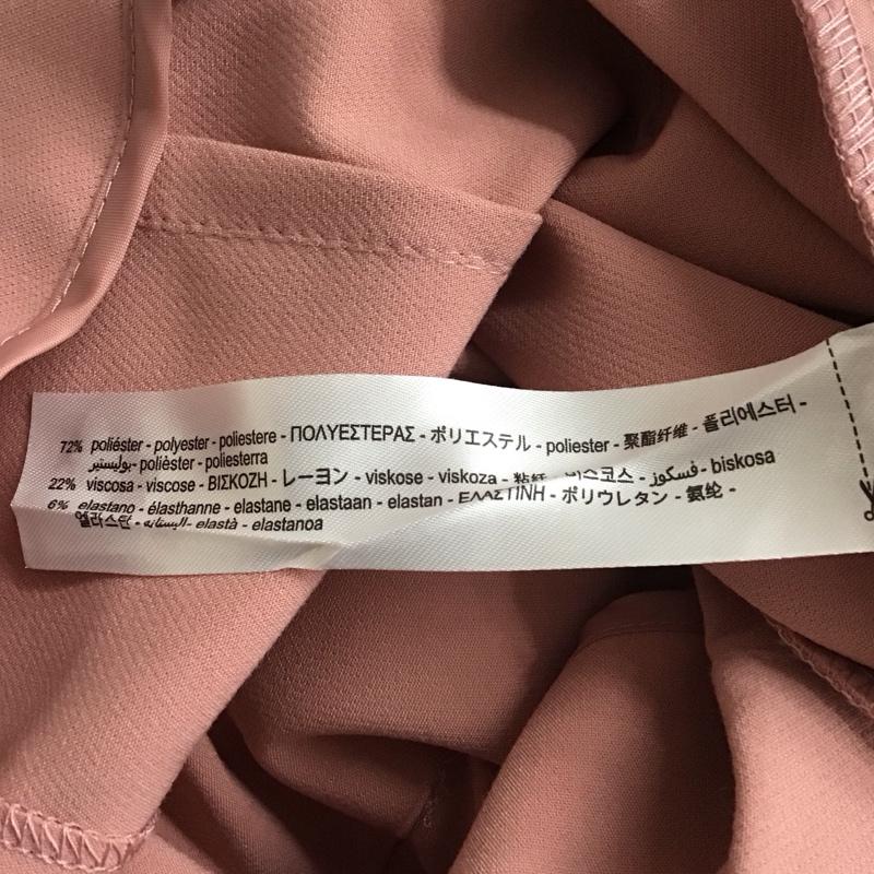 ザラ ZARA パンツ スラックス スラックス ワイドパンツ カジュアルパンツ M 無地 桃 / ピンク / レディース USED 古着 中古 10117991