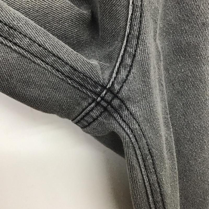 エヘカソポ ehka sopo パンツ デニム、ジーンズ 2400416 ハイウエスト S ロゴ、文字 黒 / ブラック / レディース USED 古着 中古 10138902