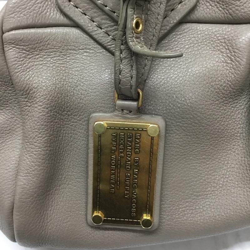 マークバイマークジェイコブス MARC by MARC JACOBS ハンドバッグ ハンドバッグ ショルダーバッグ 2WAY 牛革 無地 グレージュ / グレージュ / レディース USED 古着 中古 10112516