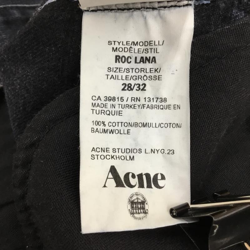 アクネストゥディオズ Acne Studios パンツ デニム、ジーンズ 55-04-32-041 28インチ 無地 紺 / ネイビー / メンズ USED 古着 中古 10138457