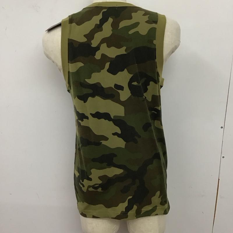 アベイシングエイプ A BATHING APE タンクトップ タンクトップ タンクトップ ノースリーブカットソー クルーネック M カモフラージュ柄・迷彩 マルチカラー / マルチカラー / メンズ USED 古着 中古 10127804