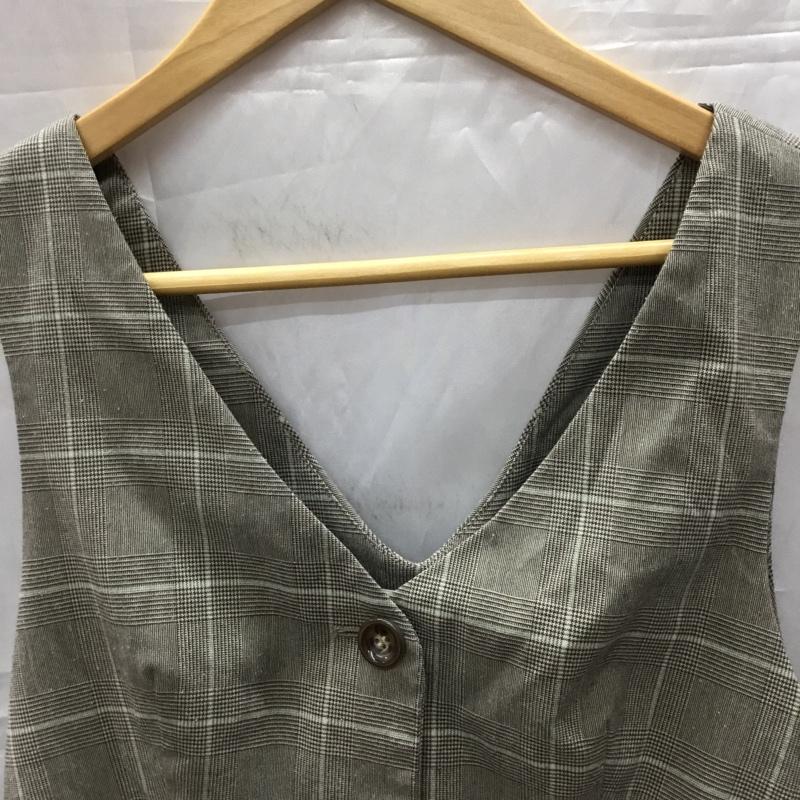 エージー AG ジャンパースカート ジャンパースカート アクアガール M チェック マルチカラー / マルチカラー / レディース USED 古着 中古 10110777