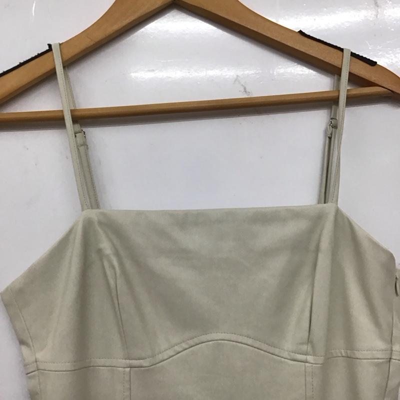 ザラ ZARA ワンピース ロングスカート XS 無地 アイボリー / アイボリー / レディース USED 古着 中古 10137443