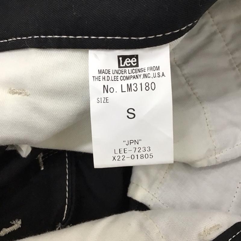 リー Lee パンツ ワークパンツ、ペインターパンツ LM3180 ライトオン40周年記念限定モデル ワークトラウザーパンツ S 無地 黒 / ブラック /  メンズ USED 古着 中古 10128277