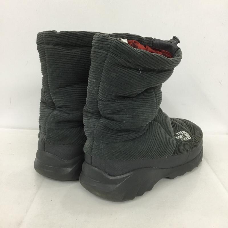 ザノースフェイス THE NORTH FACE ブーツ 一般 616273 コーデュロイ スノーブーツ 26.0cm ロゴ、文字 緑 / グリーン / メンズ USED 古着 中古 10136690