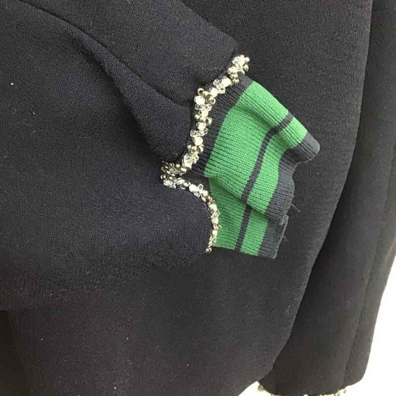 ザラ ZARA カットソー 長袖 S 無地 紺 / ネイビー /  レディース USED 古着 中古 10110294