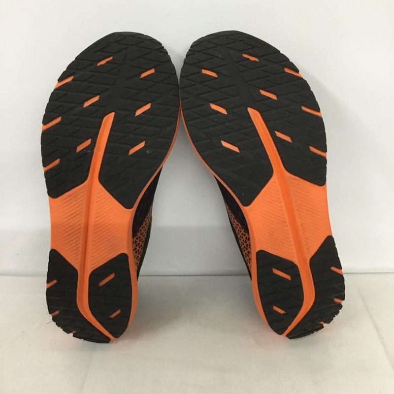 ブルックス BROOKS スニーカー スニーカー 1103391D064 ランニングシューズ ハイペリオンテンポ 29cm 29.0cm ロゴ、文字 黒 / ブラック / X 橙 / オレンジ / メンズ USED 古着 中古 10133897