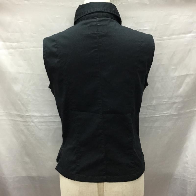 ポロジーンズ Polo Jeans Co. トップス トップス RALPH LAUREN ノースリーブシャツ M ワンポイント 黒 / ブラック / レディース USED 古着 中古 10118495