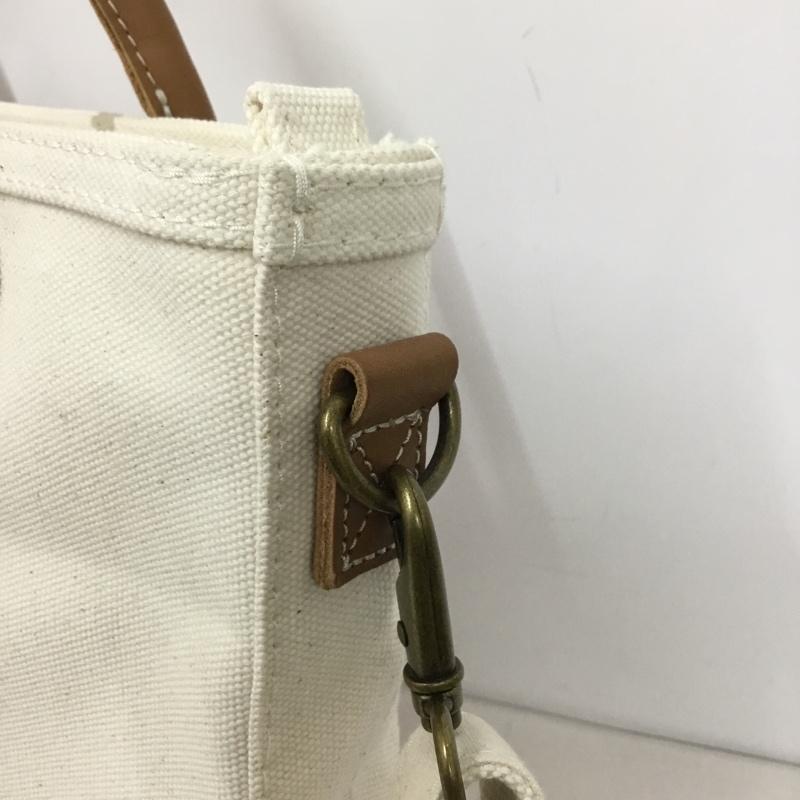 エルエルビーン L.L.Bean トートバッグ トートバッグ 307241 ショルダーバッグ 2WAY ロゴ、文字 赤 / レッド / X オフホワイト / オフホワイト / メンズ USED 古着 中古 10131208