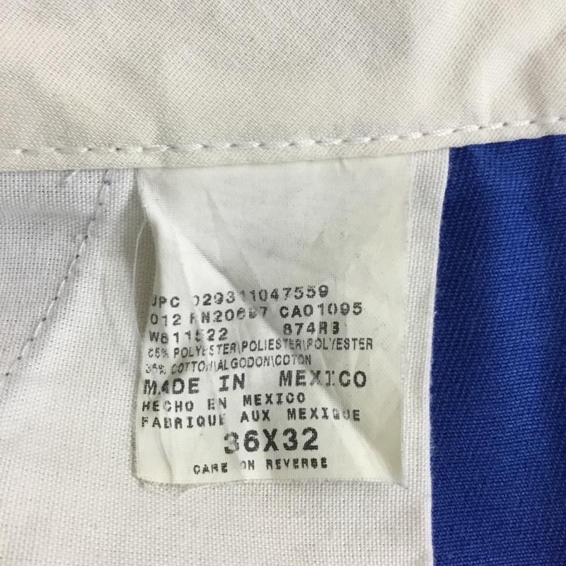 ディッキーズ Dickies パンツ ワークパンツ、ペインターパンツ ワークパンツ ワイドパンツ カジュアルパンツ 36 無地 青 / ブルー / メンズ USED 古着 中古 10118618