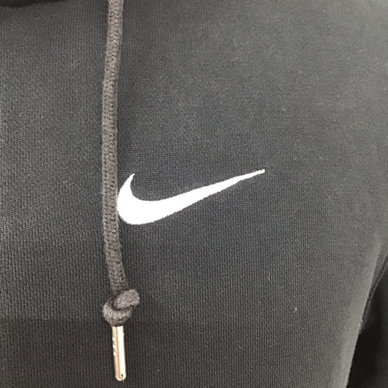 ナイキ NIKE パーカー 長袖 521574-010 ジップアップパーカー 長袖スウェット スポーツウェア S ロゴ、文字 黒 / ブラック / メンズ USED 古着 中古 10117658