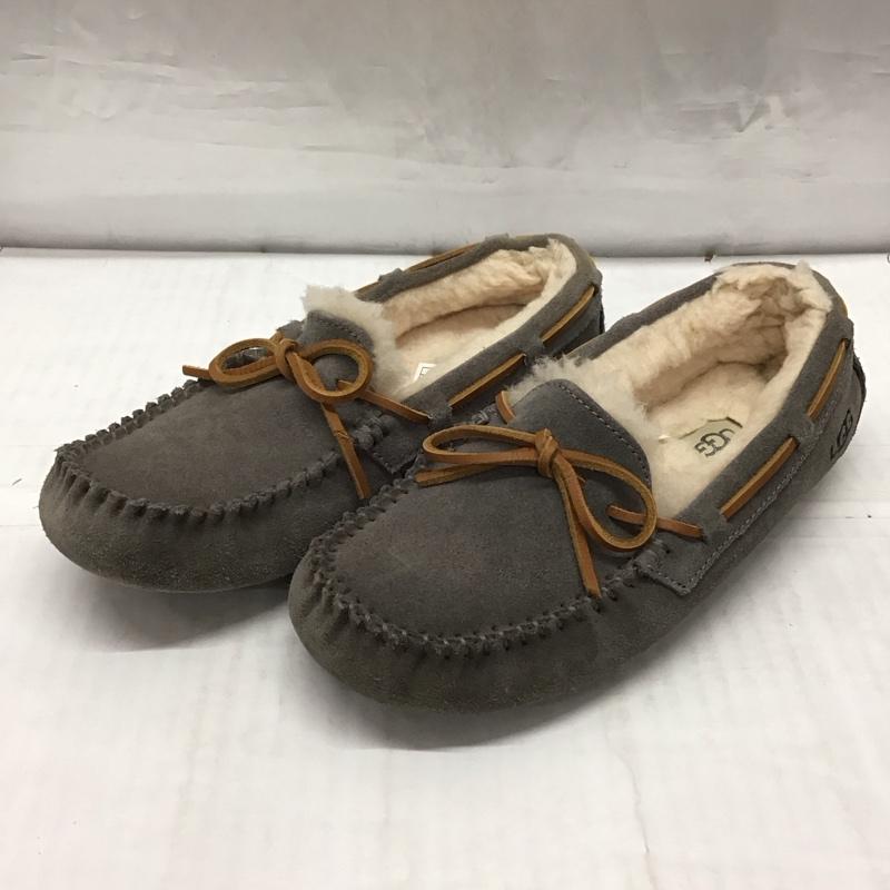 アグ UGG カジュアルシューズ カジュアルシューズ 1107949 Dakota 23cm モカシン 23.0cm 無地 灰 / グレー / レディース USED 古着 中古 10117346