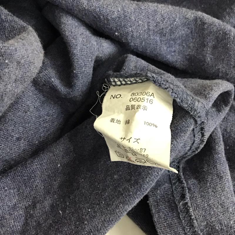 チャオパニック CIAOPANIC ワンピース ロングスカート 半袖 カットソーワンピース M プリント 紺 / ネイビー / レディース USED 古着 中古 10115882