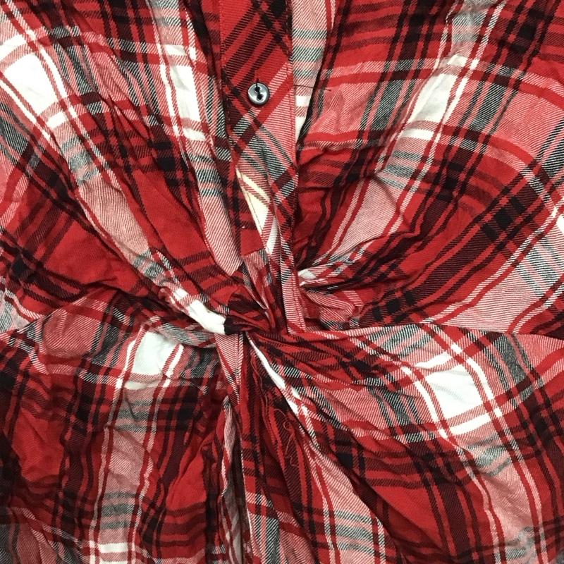 ザラウーマン ZARA WOMAN ワンピース ロングスカート 長袖シャツワンピース 前開きシャツ カラーシャツ M チェック マルチカラー / マルチカラー / レディース USED 古着 中古 10128905