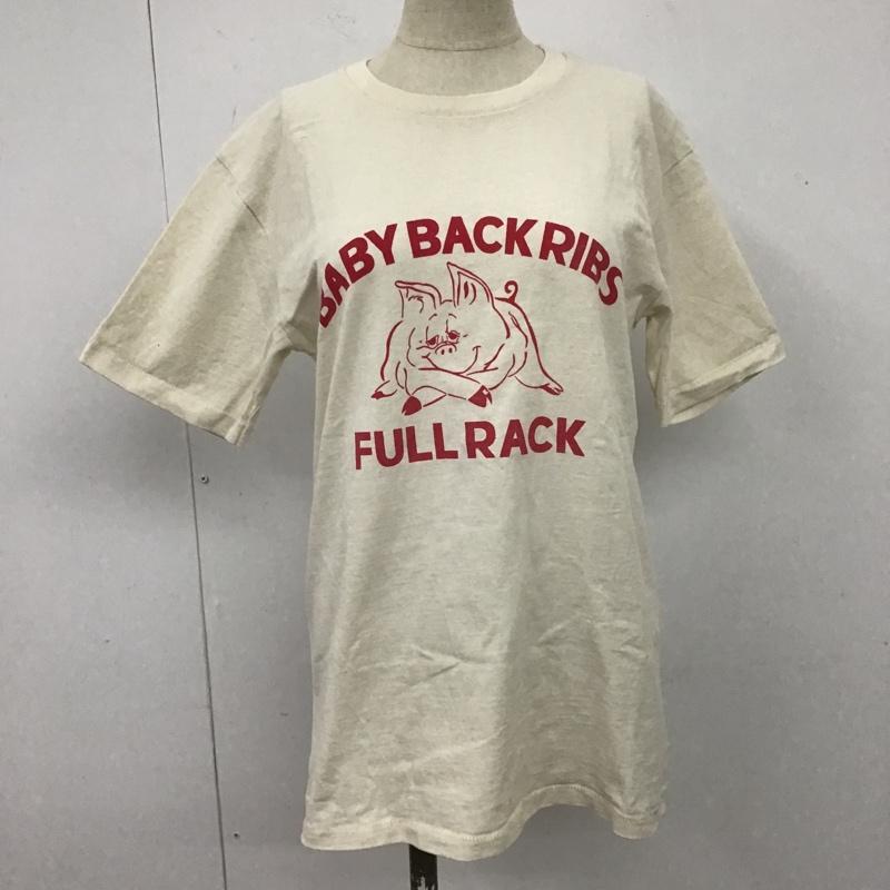 フリークスストア FREAK S STORE Tシャツ 半袖 プリントTシャツ S プリント ベージュ / ベージュ / レディース USED 古着 中古 10105816