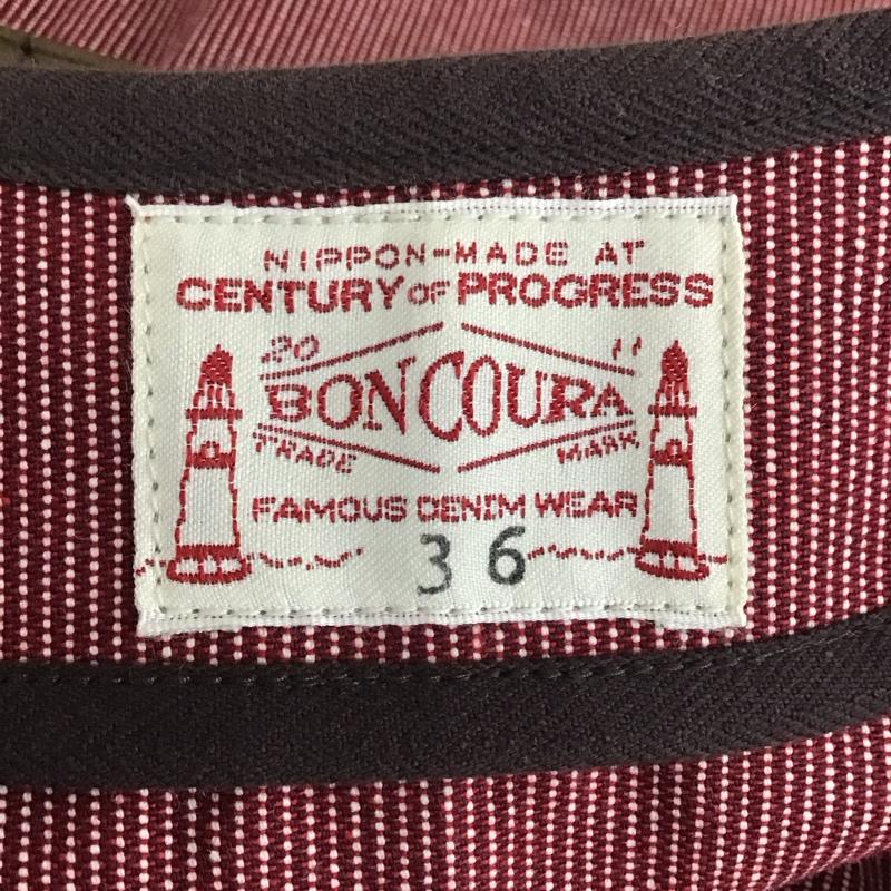ボンクラ BONCOURA ベスト ベスト ベスト ノースリーブカットソー 前ボタン 36 ストライプ マルチカラー / マルチカラー / メンズ USED 古着 中古 10119148