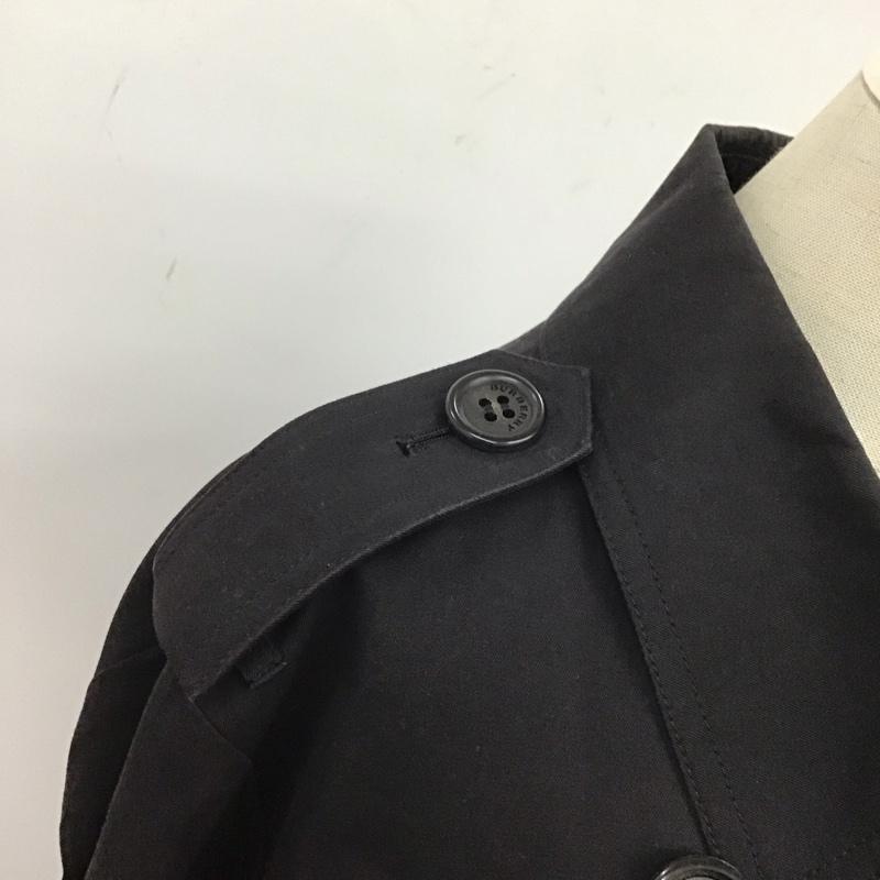 バーバリーロンドン Burberry London コート トレンチコート B2A89-430-09 46 46 無地 黒 / ブラック / レディース USED 古着 中古 10112957