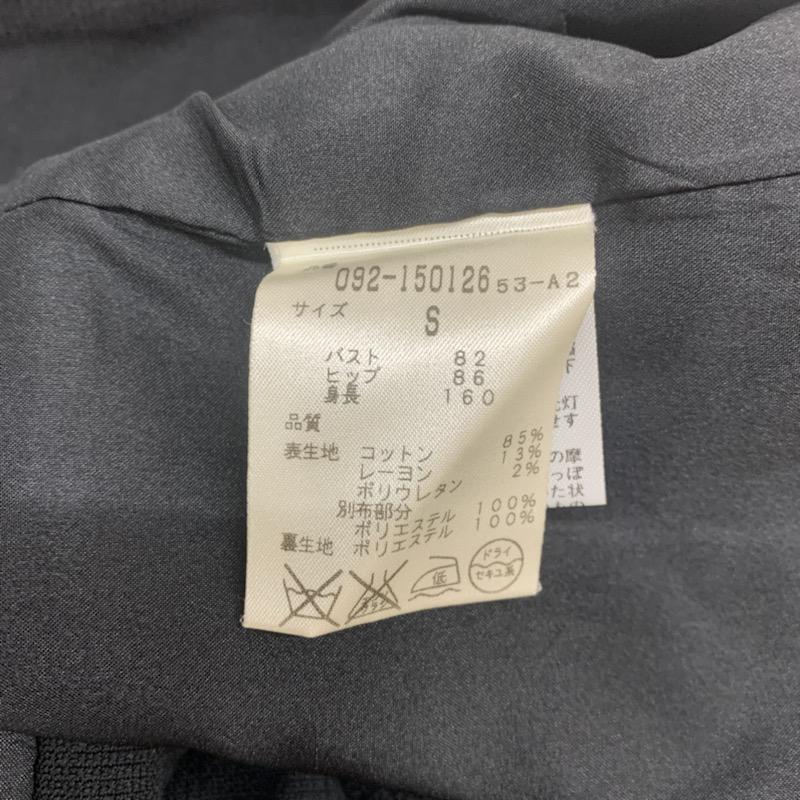 ジルスチュアート JILLSTUART ジャケット、上着 ジャケット、ブレザー 半袖 S 無地 黒 / ブラック / レディース USED 古着 中古 10041508