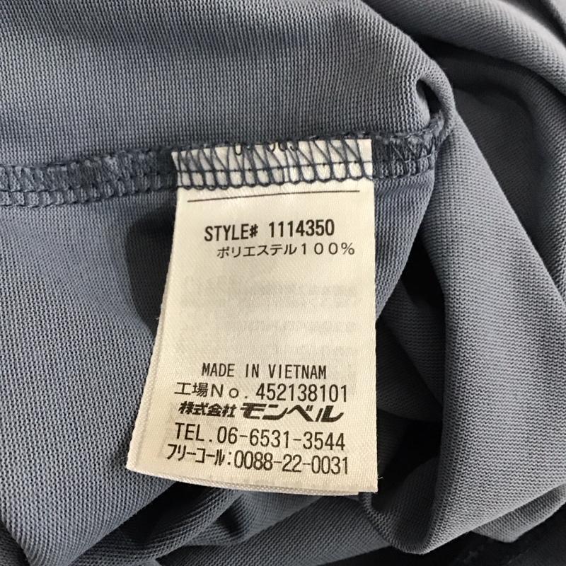 モンベル mont-bell Tシャツ 半袖 1114350 WIC.T サイクリングベア XS プリント 青 / ブルー / メンズ USED 古着 中古 10131329