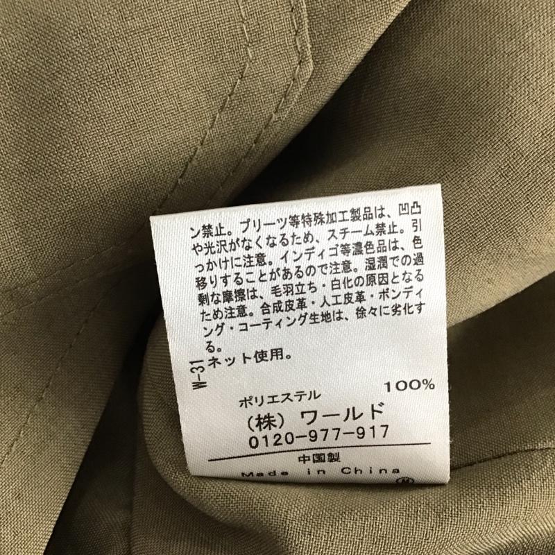 タケオキクチ TAKEO KIKUCHI ベスト ベスト 616-54297 キャプテンスタッグ別注 ユーティリティーベスト 無地 ベージュ / ベージュ / メンズ USED 古着 中古 10150889