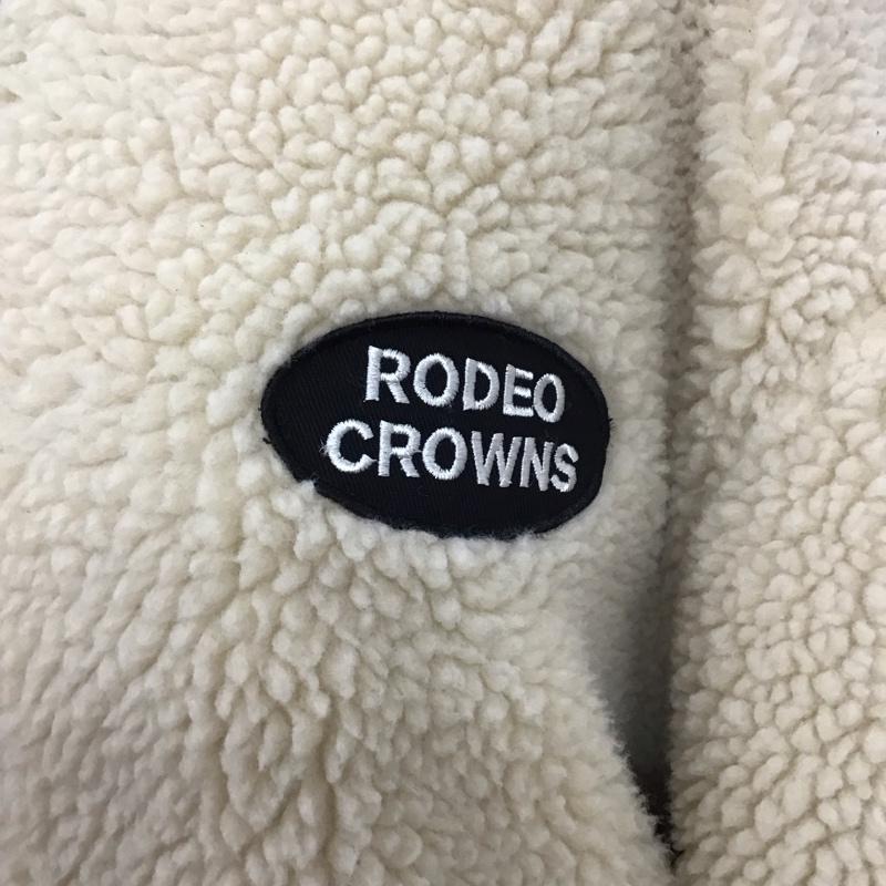 ロデオクラウンズ Rodeo Crowns ジャケット、上着 ジャケット、ブレザー 420DAA30-0860 2020年秋冬モデル フリースブルゾン アウター M ロゴ、文字 オフホワイト / オフホワイト / レディース USED 古着 中古 10120413
