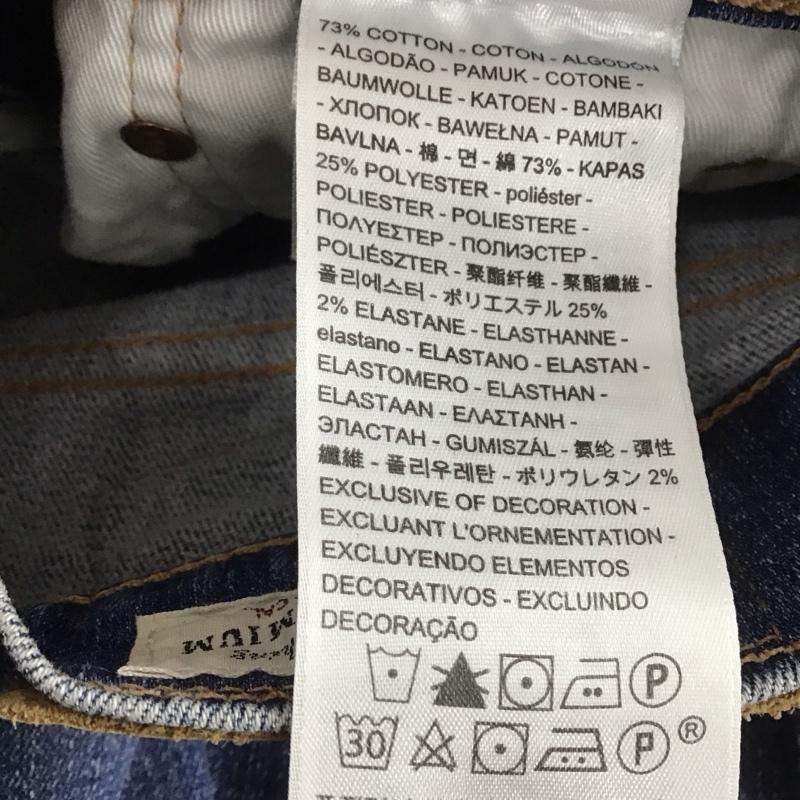 リーバイストラウスアンドコー Levi Strauss & co. パンツ デニム、ジーンズ デニムパンツ スリムパンツ カジュアルパンツ ストレッチパンツ 28インチ 無地 インディゴ / インディゴ / メンズ USED 古着 中古 10148911