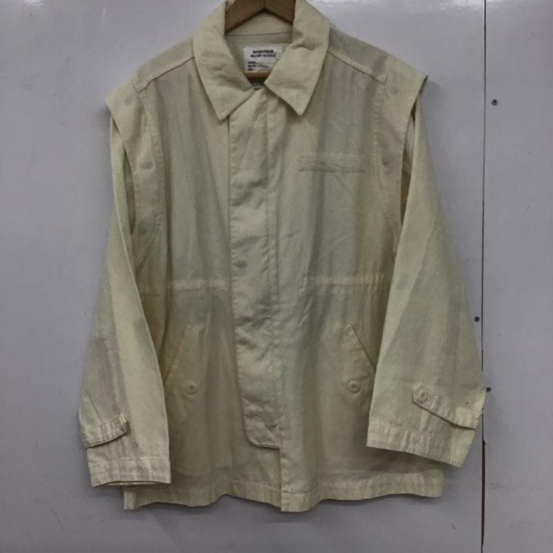 フリークスストア FREAK S STORE ジャケット、上着 ジャケット、ブレザー 1153248901422 ベスト 2WAY ミリタリーベストジャケット FREE 無地 アイボリー / アイボリー / レディース USED 古着 中古 10133273