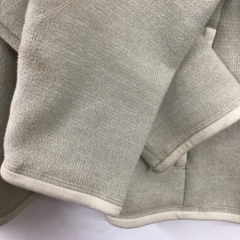 パタゴニア patagonia ジャケット、上着 ジャケット、ブレザー 25541fa14 ベターセータージャケット ジップアップジャケット スタンドカラー L ロゴ、文字 ベージュ / ベージュ / レディース USED 古着 中古 10138808