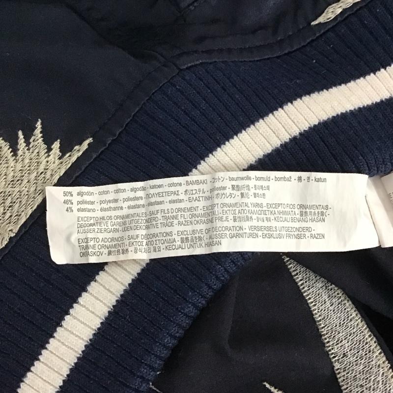 ザラメン ZARA MAN ジャケット、上着 ジャンパー、ブルゾン ジップアップジャケット スカジャン アウター S 刺繍 紺 / ネイビー / メンズ USED 古着 中古 10141509