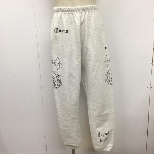 チャンピオン Champion パンツ ワークパンツ、ペインターパンツ プリントスウェットイージーパンツ イノセンス チャンピオン ワイドパンツ L プリント 灰 / グレー /  メンズ USED 古着 中古 10124939